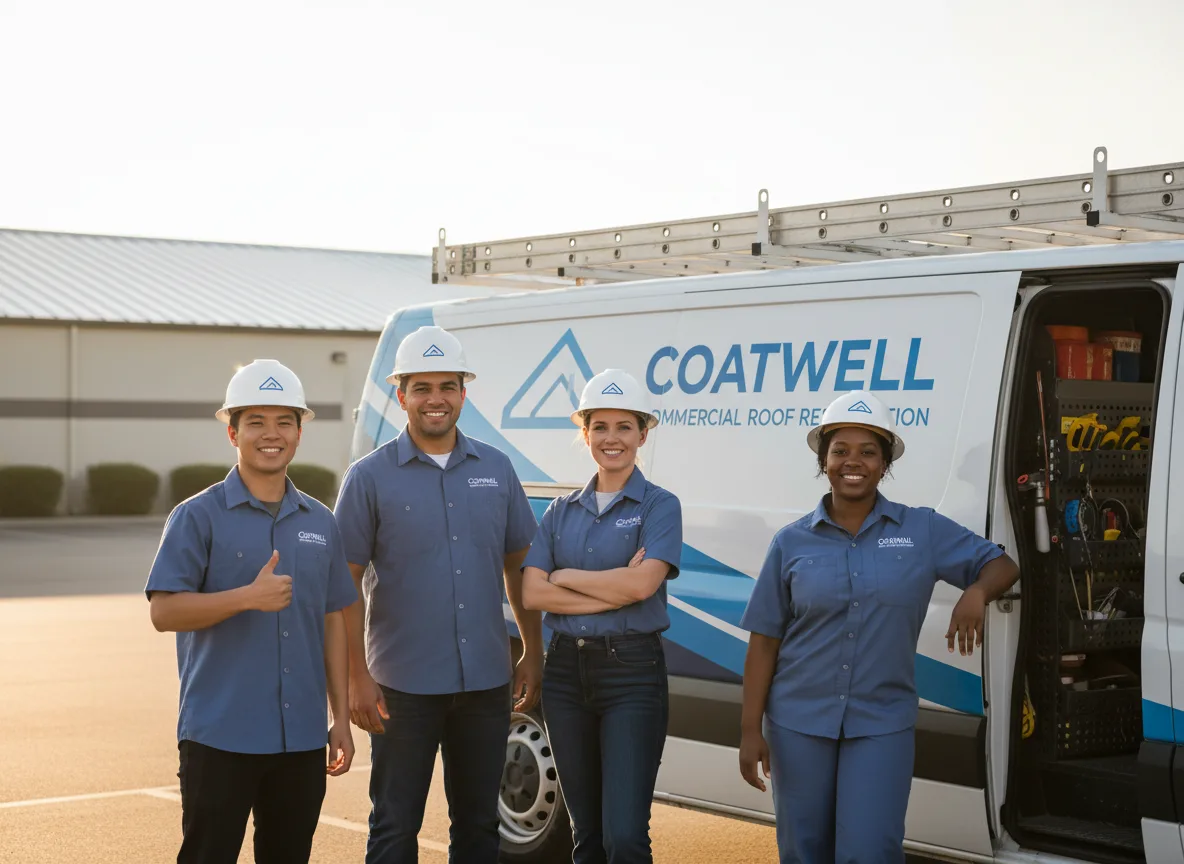 Commercial roof coating company in Mojave, CA